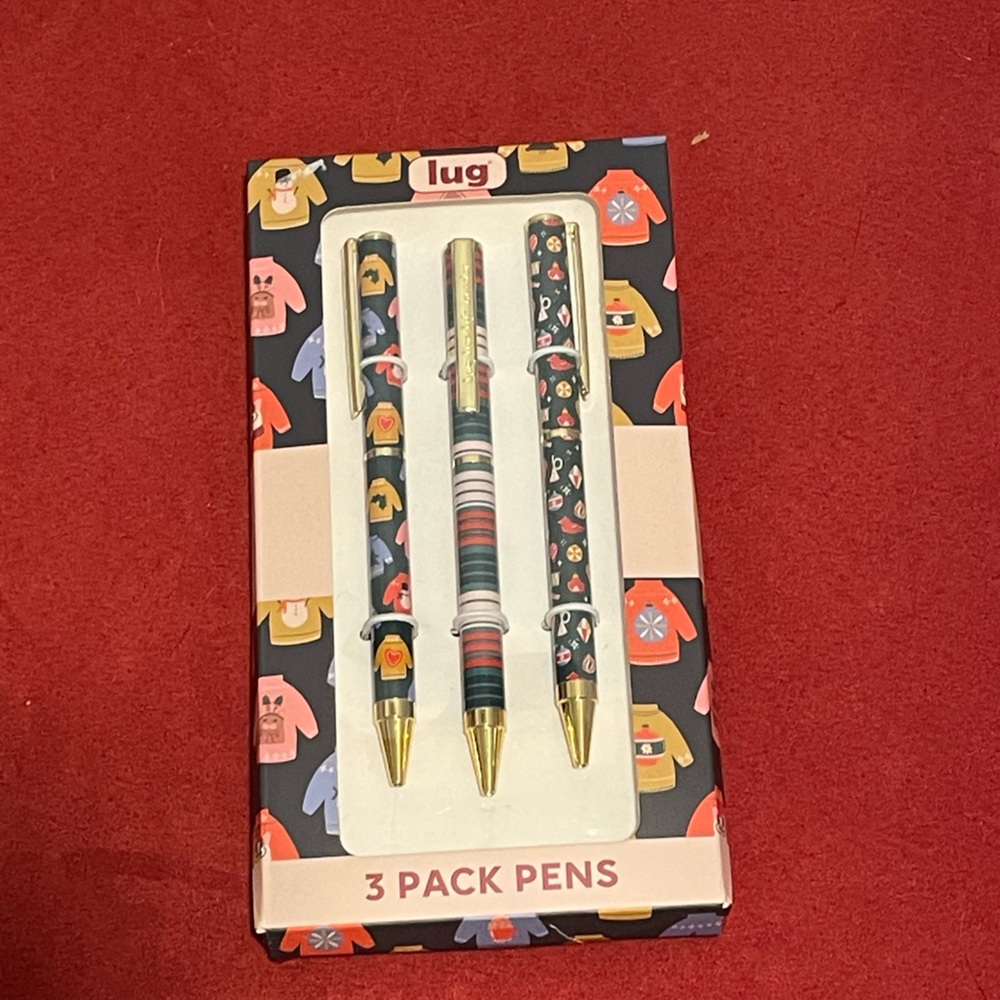 Lug Holiday 3pack pens